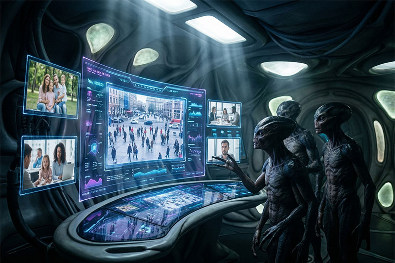 Earth comms network